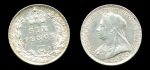 Великобритания 1893 г. • KM# 779 • 6 пенсов • королева Виктория(портрет вдовы) • серебро • регулярный выпуск • MS BU ( кат. - $125 )