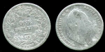 Великобритания 1836 г. • KM# 713 • 1 шиллинг • Вильгельм IV • регулярный выпуск • F- ( кат. - $30 ) 