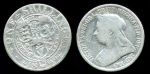 Великобритания 1899 • KM# 780 • 1 шиллинг • королева Виктория(портрет вдовы) • серебро • регулярный выпуск • F- ( кат. - $20 )