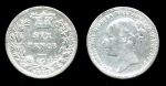 Великобритания 1879 г. • KM# 751.2 • 6 пенсов • Виктория • серебро • регулярный выпуск • F-VF