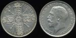 Великобритания 1911 г. • KM# 817 • флорин(2 шиллинга) • Георг V • регулярный выпуск(первый год) • AU ( кат. -$100 )