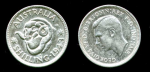 Австралия 1943 г. S • KM# 39 • 1 шиллинг • Георг VI • баран • серебро • регулярный выпуск • XF-AU ( кат.- $10+ )