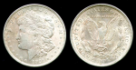 США 1921 г. • KM# 110 • 1 доллар ("Морган") • серебро • регулярный выпуск • AU+