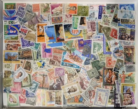 125+ старых, разных марок из коробки • Used VF