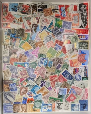 200 старых и старинных марок  коробки • Used F-VF