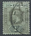 Фиджи 1912-1923 гг. • Gb# 134b • 1 sh. • Георг V • стандарт • Used VF ( кат.- £ 10 )