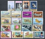 Британское содружество • Авиация и космос • 20 разных марок ** • MNH OG VF