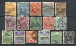 Уругвай XIX-XX век • набор 16 старинных марок • Used F-VF