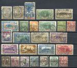 Французские колонии XIX-XX век • лот 26 разных старых марок • Used F-VF