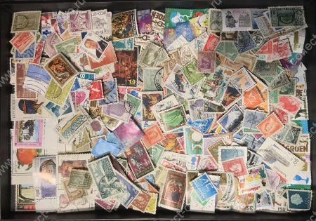 300+ старых и старинных, иностранных марок из коробки • Used F-VF
