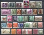 Иностранные марки • XX век • набор 34 старых чистых(*) марки • MH OG VF