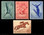 Болгария 1954 г. • Mi# 928-31 • 16 st. - 2 L. • Международные спортивные соревнования • полн. серия • MNH OG VF ( кат. - €12 ))