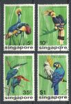 Сингапур 1975 г. • SC# 236-9 • 1 c. - $1 • Птицы • полн. серия • Used VF ( кат.- $ 35 )