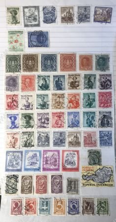 Австрия XIX-XX век • набор 60+ разных, старинных марок • Used/MH OG F-VF