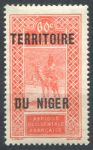 Нигер 1925-1926 гг. • Iv# 28 • 60 c. • бедуин на верблюде • MH OG VF
