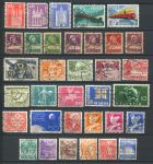 Швейцария XX век • набор 34 разные, старинные марки • Used F-VF