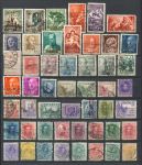 Испания • набор 50 разных, старых марок • Used F-VF