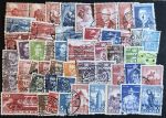 Дания • XX век • набор 47 разных марок(стандарт + коммеморатив) • Used VF