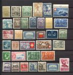 Иностранные марки • набор 35 разных чистых * • MH OG VF
