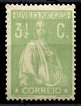 Португалия 1912-1931 гг. • SC# 220 • 3½ c. • Церера • стандарт • MNH OG VF