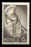 Монако 1942 г. • Mi# 269 • 15 fr. • Пропеллер на фоне дворца • авиапочта • MNH OG XF