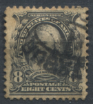 США 1902-1903 гг. • SC# 306 • 8 c. • Марта Вашингтон • стандарт • Used VF ( кат. - $4 )