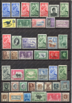Британские колонии • набор 86 разных, старых, чистых * марок • MH OG VF
