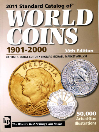 Каталог монет мира 1901-2000 гг. • Krause Краузе • издание № 38 (2011 г.)
