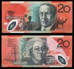 Австралия 2006 г. • P# 59d • 20 долларов • Мэри Рейби • Джон Флинн • регулярный выпуск • UNC пресс