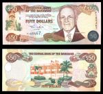 Багамы 2000 г. • P# 66 • 50 долларов • Роланд Теодор Симонетт • регулярный выпуск • UNC пресс