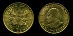 Кения 1969-78гг. KM# 10 / 5 центов / MS BU / гербы