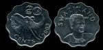 Свазилэнд 1998-2003 г. • KM# 50.2 • 20 центов • слон • регулярный выпуск • MS BU