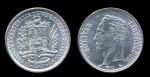 Венесуэла 1960 г. • KM# A37 • 2 боливара • Симон Боливар • регулярный выпуск (серебро) • MS BU