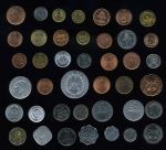 40 разных монет - 40 разных не европейских стран • без обращения • MS BU