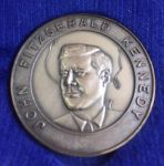 Великобритания 1963 г. • Джон Кеннеди (памятный выпуск) • серебро 925 - 112 гр. • памятные медали • MS BU