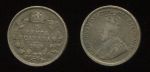 Канада 1919 г. • KM# 22 • 5 центов • Георг V • серебро • регулярный выпуск • F-VF