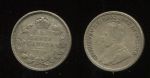 Канада 1918 г. • KM# 22 • 5 центов • Георг V • серебро • регулярный выпуск • F