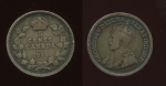 Канада 1914 г. • KM# 22 • 5 центов • Георг V • серебро • регулярный выпуск • F