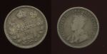Канада 1914 г. • KM# 22 • 5 центов • Георг V • серебро • регулярный выпуск • VG
