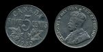 Канада 1930 г. • KM# 29 • 5 центов • Георг V • регулярный выпуск • XF+