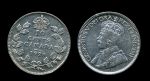 Канада 1928 г. • KM# 23a • 10 центов • Георг V • серебро • регулярный выпуск • XF-