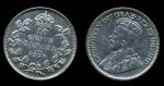 Канада 1920 г. • KM# 23a • 10 центов • Георг V • серебро • регулярный выпуск • XF-