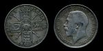 Великобритания 1917 г. • KM# 817 • флорин(2 шиллинга) • Георг V • регулярный выпуск • VF ( кат. -$20 )