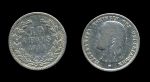 Нидерланды 1897 г. • KM# 116 • 10 центов • Вильгельмина I • серебро • регулярный выпуск • VG