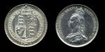 Великобритания 1887 г. • KM# 761 • 1 шиллинг • Виктория • 50 лет правления • серебро • памятный выпуск • AU+