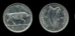 Ирландия 1928 г. • KM# 6 • 1 шиллинг • бык • серебро • регулярный выпуск(первый год) • XF