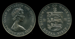 Гернси 1978 г. KM# 32 • 25 пенсов(крона) • Королевский визит  Елизаветы II • памятный выпуск • MS BU