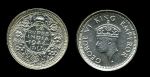 Британская Индия 1944 г. (Бомбей) • KM# 547 • ¼ рупии • (серебро) • король Георг VI • регулярный выпуск • BU