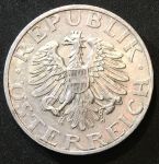 Австрия 1946 г. • KM# 2872 • 2 шиллинга • регулярный выпуск • AU+ ( кат.- $27,50 )