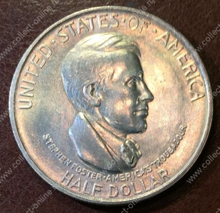 США 1936 г. KM# 176 • 50 центов "Цинциннати" • MS BU!
